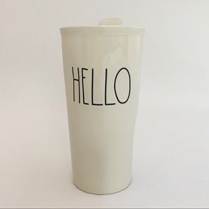 Rae Dunn "Hello" Ceramic Artisan Tumbler